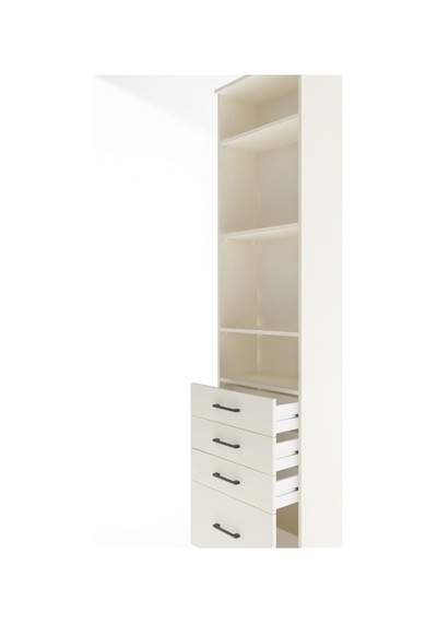 Arges Dolap 4 Raflı 4 Çekmeceli 60x30x243 Aytaşı-aytaşı Aytaşı