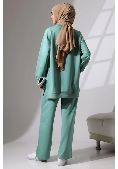 Mihran Butik Kadın Mint Yeşili Mevsimlik Penye Alt Üst Spor Ve Rahat Tesettür Takım Mint Yeşili Mihran Butik Kadın Mint Yeşili Mevsimlik Penye Alt Üst Spor Ve Rahat Tesettür Takım Mint Yeşili