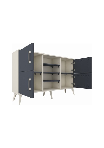 Arges Konsol 5 Raflı 4 Kapaklı 132x30x83 Aytaşı-antrasit/antrasit Antrasit/antrasit Arges Konsol 5 Raflı 4 Kapaklı 132x30x83 Aytaşı-antrasit/antrasit Antrasit/antrasit