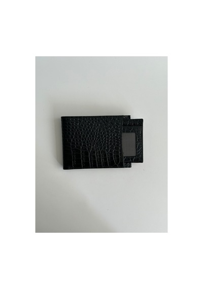Shop Hakiki Deri Erkek Cüzdan, 2'si 1 Arada Çıkarılabilir Kartlıklı Kroko Syh - 931991637 Kroko Syh