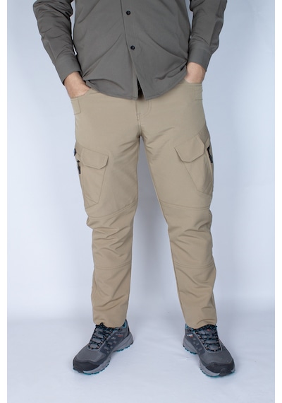 Nikbin Tactical Taktik Pantolon Outdoor Kargo Cep Likrali Yazlık -bej Bej