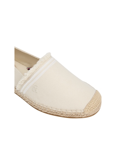 Tommy Hilfiger Frınge Canvas Closed Espadrılle Kadın Bej Günlük Ayakkabı - Fw0fw08881