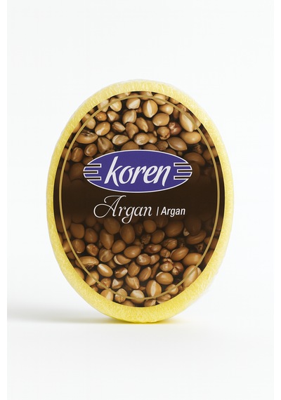 Argan Yağlı Süngerli Sabun 120g Argan - Avakado - Shea
