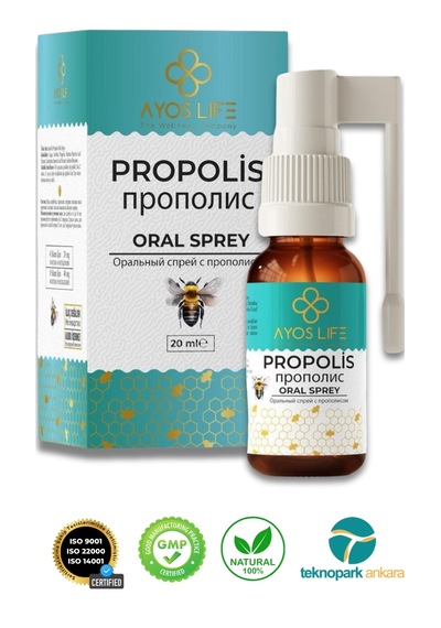 Ayoslife Propolisli Koruyucu Ağız Spreyi 20 ML