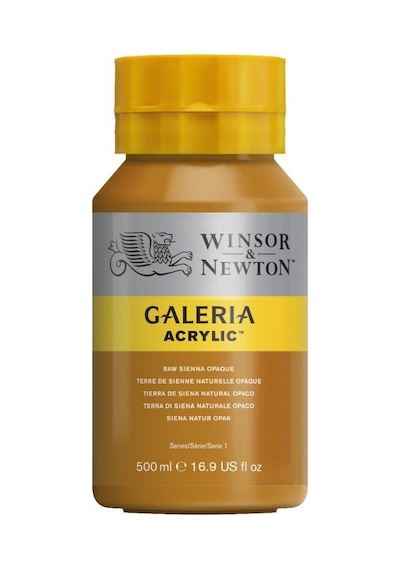 Winsor & Newton Galeria Akrilik Boya 500ml - Raw Sienne Opaque 553