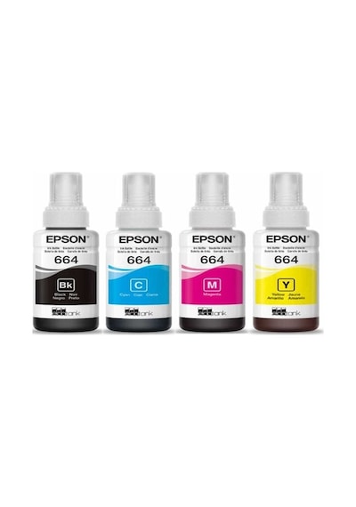 Epson T664 Mürekkep Seti CMYK 70 ML