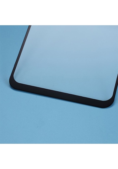 Oppo Realme 5 3D Full Kaplama Tempered Cam Ekran Koruyucu Siyah (195147251)