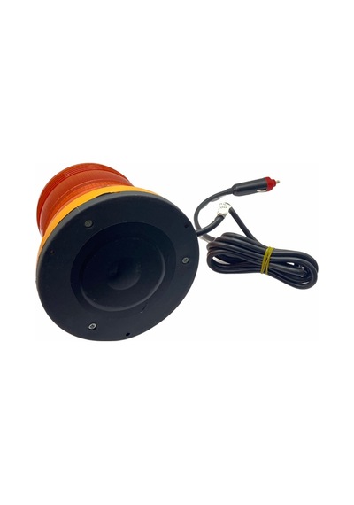 12V-24V Çakar Flaş Tepe Lambası Mıknatıslı Çakmak Fişli Ledli Tur