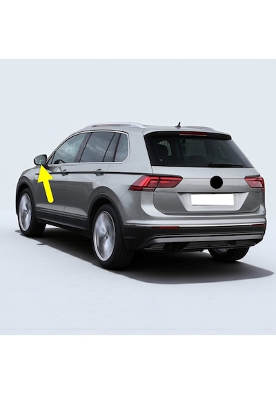 Vw Tiguan 2016-2020 Sol Dış Dikiz Ayna Camı Isıtmalı 5na857521