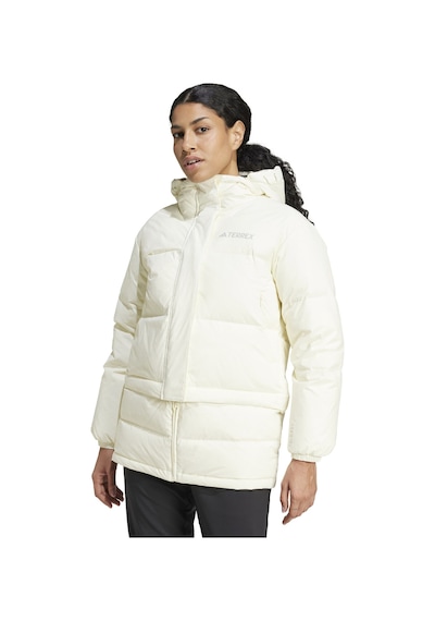 Ix7929-k Adidas Xpl W Goose Jkt Kadın Mont Krem Ix7929-k Krem