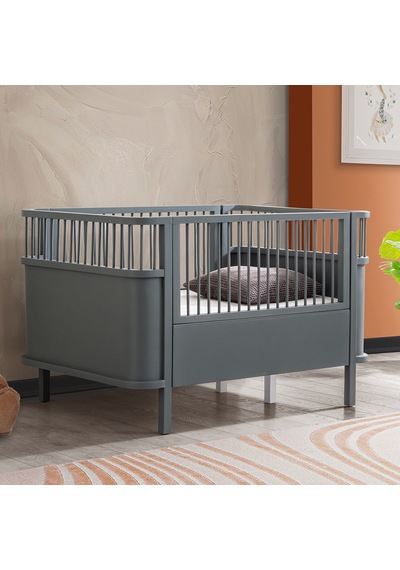 Trend Büyüyen Beşik 90x130 Trend Karyola 90x190 - Antrasit