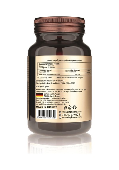 Validus Vitex 880 Mg 60 Kapsül