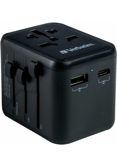 Verbatim 49543 Uta-01 Evrensel Seyahat Adaptörü - 2x Usb-a Port