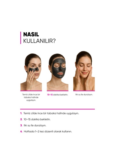 Mia Klinika Gözenek Karşıtı Volkanik Kil Maskesi 25 G