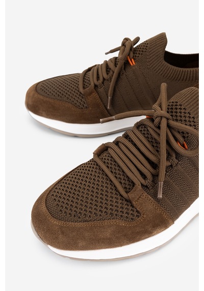 Valmenti Erkek Deri & Tekstil Taba Sneakers & Spor Ayakkabı 1151 Val-tnc-5 Erk Ayk Y26 Taba Suet/trk