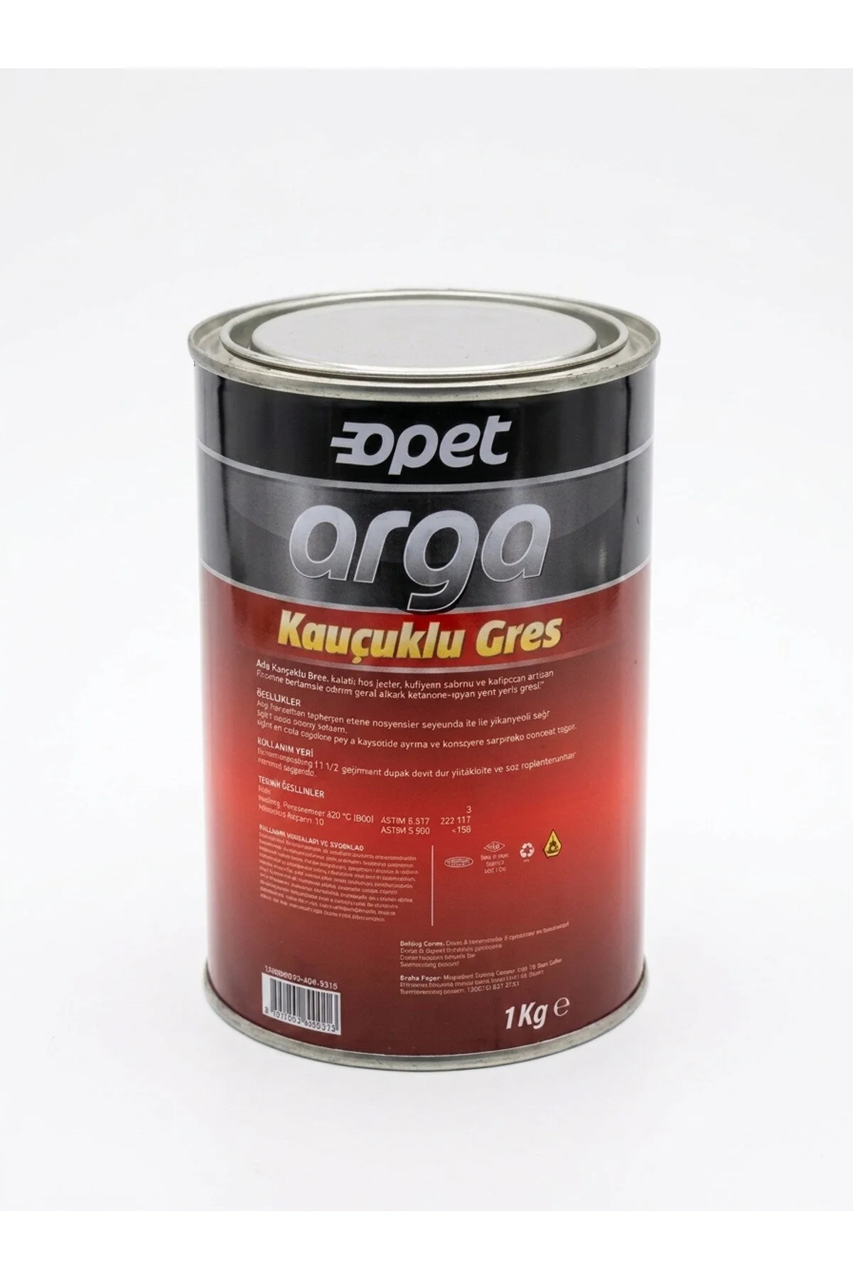 Opet Arga Kauçuklu Gres 1 KG