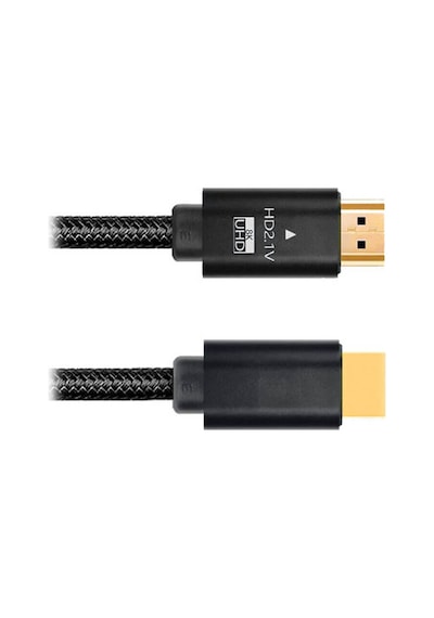 Wozlo 1 Metre Hdmı 2.1 Kablo Ultra Hdr Uhd 8k 60hz, 4k 120hz, 48gbs Ses Ve Ethernet Hdmı Kablosu