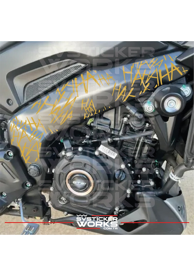 Haha Sticker Motor Araba Dekorasyon Sticker Evrensel 50 Adet 1 Paket 65679331