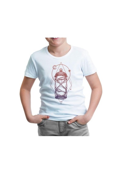 Lord Tshirt Kum Saati - Yıldızlarda Zaman Beyaz Çocuk Tshirt