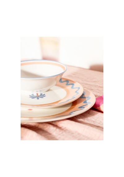 Madame Coco Birth 2 Kişilik 6 Parça Yemek Seti - Renkli 8684427281024 Çok Renkli