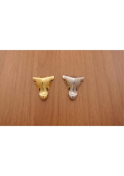 Azimkarhirdavat Kelebek Çeyiz Süs Sandıkları İçin Minik Lükens Ayak (3.5 Cm) 10 A