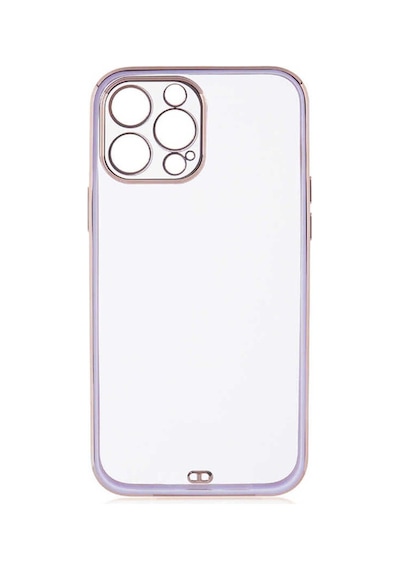 Apple iPhone Uyumlu 13 Pro Max Csm Zore Voit Clear Kılıf lila