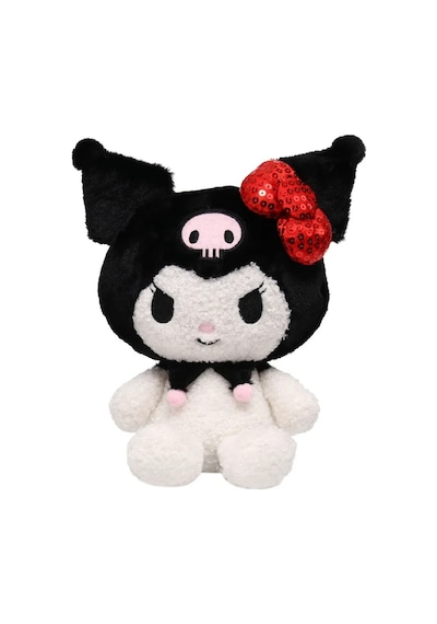 Bruce 1 Adet Sanrio Peluş Oyuncak Bebekler 22-28cm Kuromi Peluş Oyuncak-kırmızı Kuromi 28cm