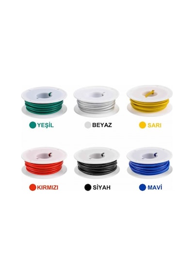 28awg 60 Metre Jumper Kablo Seti Breadboard Bağlantı Kablosu