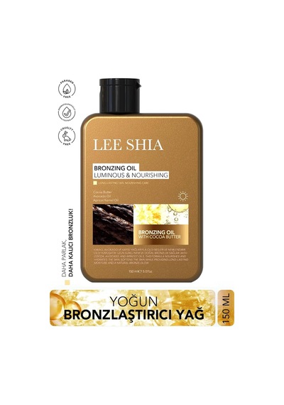 Lee Shia Yoğun Bronzlaştırıcı Yağ 150 Ml Sku: Smg8690010457738