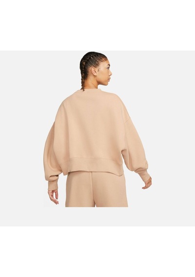 Sportswear Phoenix Fleece Over-oversized Kadın Sweatshirt Bej