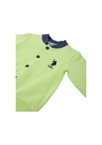 U.S. Polo Assn. Magnificent Bebek Hırka Limon