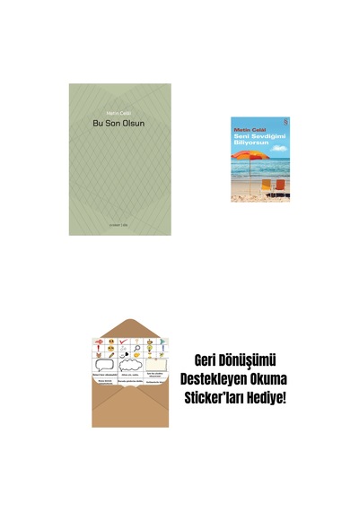 Bu Son Olsun + Seni Sevdiğimi Biliyorsun + Okuma Sticker'ları