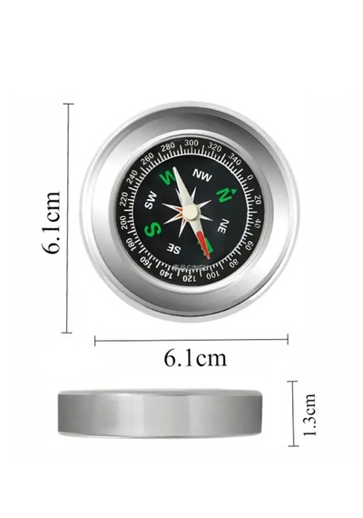 Metal Gövdeli Profesyonel 60mm Taşınabilir El Pusulası Dayanıkl