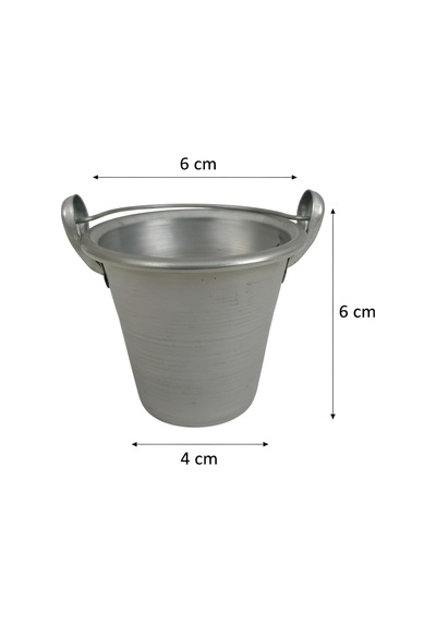 5 Renkli Çok Amaçlı Dekoratif Galvaniz Mini Saksı Kaktüslük Seti Diğer