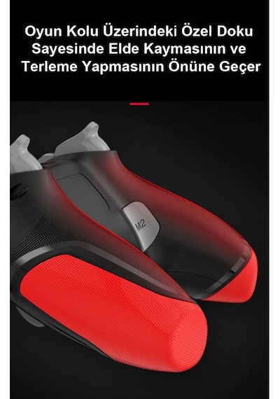 P06 Elite Ps4-ps3-pc-steam-nintendo Swıtch-Apple Uyumlu iOS-android Programlanabilir Oyun Kolu Siyah