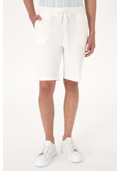 U.s. Polo Assn. Erkek Krem Şort Örme 50300107-vr071 Krem
