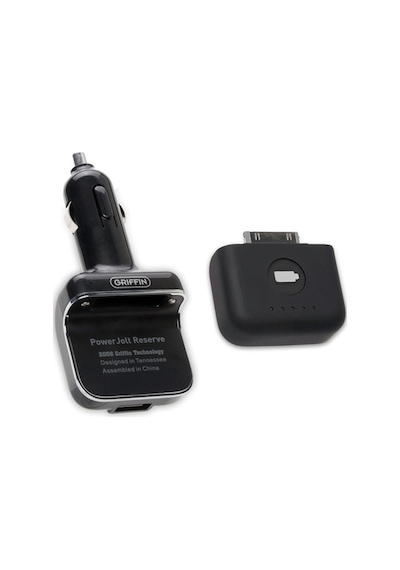 Griffin PowerDuo Reserve Apple Uyumlu iPhone 4S/4 PowerBank Harici Şarj Cihazı (Ev+Araç)