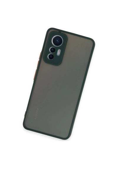 Uryport Xiaomi Mi 12 Lite Kılıf Montreal Silikon Kapak - Yeşil Normal