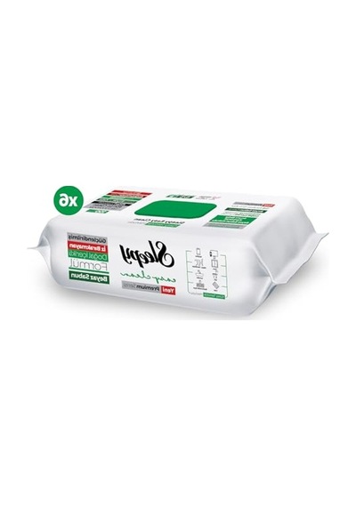 Sleepy Easy Clean Premium Beyaz Sabun Katkılı Yüzey Temizlik Havlusu Mendili 6x100 600 Yaprak Açık Bej