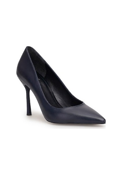 Ayakkabı Fuarı Elit Zyn4016 Kadın Stiletto Lacivert
