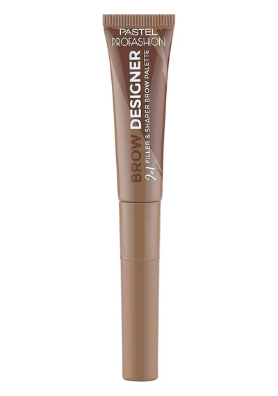 Brown Designer 2 In 1 Filler & Shaper Brow Palette 111 Çok Renkli
