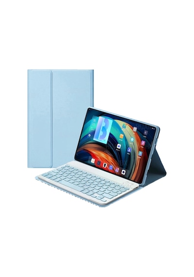 Samsung Galaxy Uyumlu Tab A8 10.5 Sm-x200 X205 X207 Kılıf Kablosuz Klavyeli Kılıf Mobax Türkçe Klavye