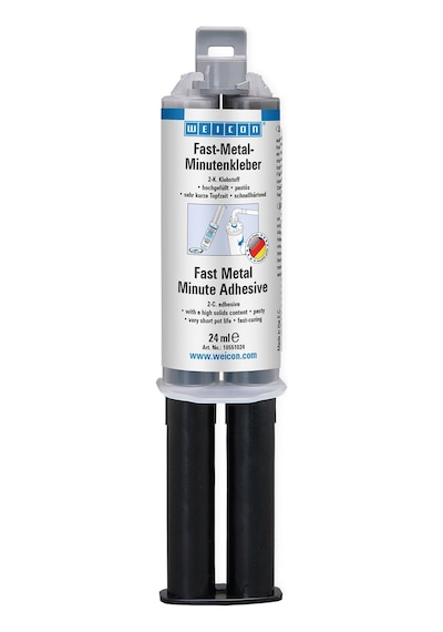 Weicon Fast-Metal Dakikalık Yapıştırıcı 24 Ml, Gri
