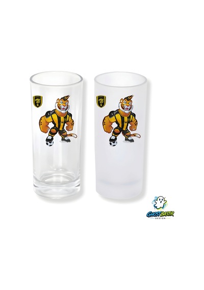 Al Ittihad F.c. Buzlu / Buzsuz Seçenekli Rakı Bardağı 1 Adet Şık Sunum Bardağı 0263