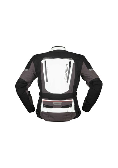 Modeka Vıper Lt Waterproof Ceket Siyah Açık Gri