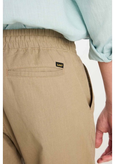 Lee Keten Karışımlı Beli L Camel Erkek Pantolon Kahverengi Lee Keten Karışımlı Beli L Camel Erkek Pantolon Kahverengi
