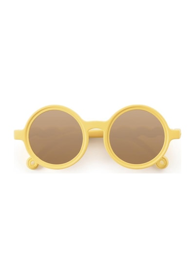 Olivio&co Classic Round Toddler Güneş Gözlüğü - Citrus Yellow Çok Renkli