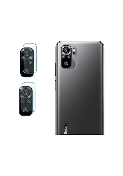 Ecrmobıle Redmi Note 10S Nano Cam Kamera Lens Koruyucu 2 Adet
