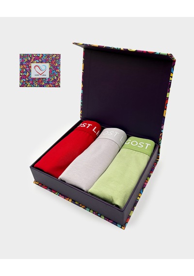 Gost Liria Mist Colors Kadın String Külot 3 Lü Paket - Çok Renkli Çok Renkli