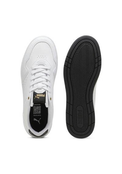 Puma 39501807 Court Classy Whıte Black Erkek Sneaker Beyaz Puma 39501807 Court Classy Whıte Black Erkek Sneaker Beyaz